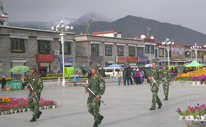 Elodie Bernard au Tibet