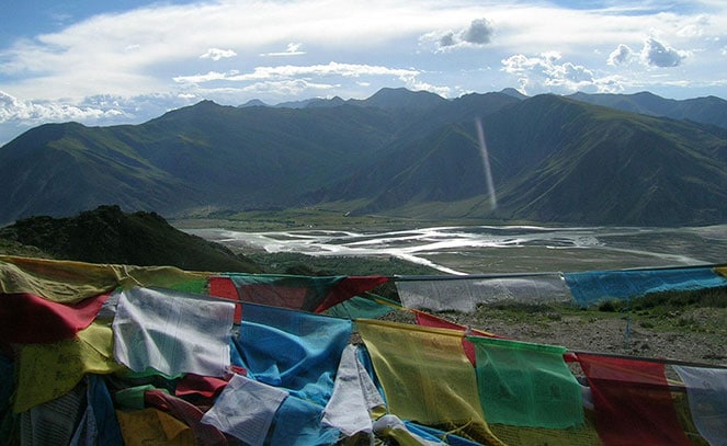 Elodie Bernard paysage du Tibet