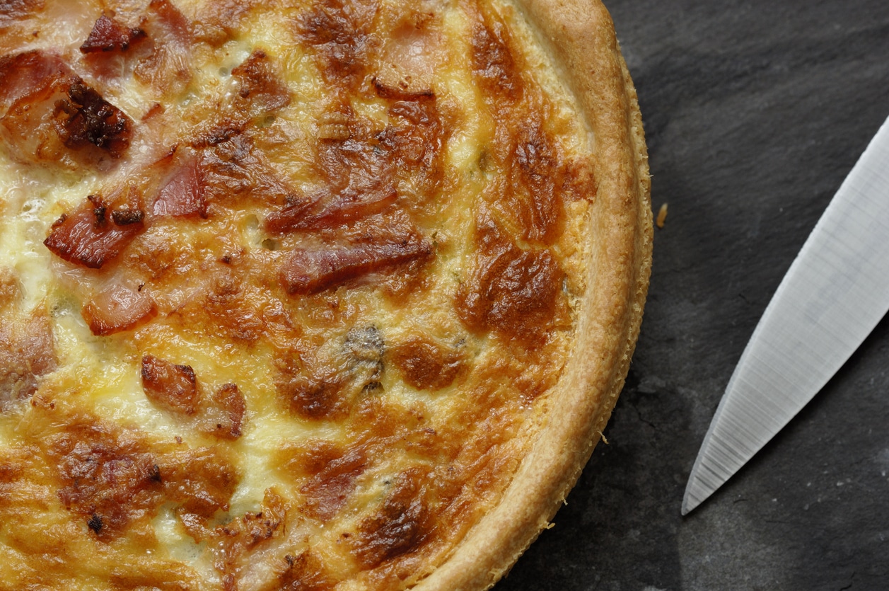 express, recette, ingrédient, quiche lorraine