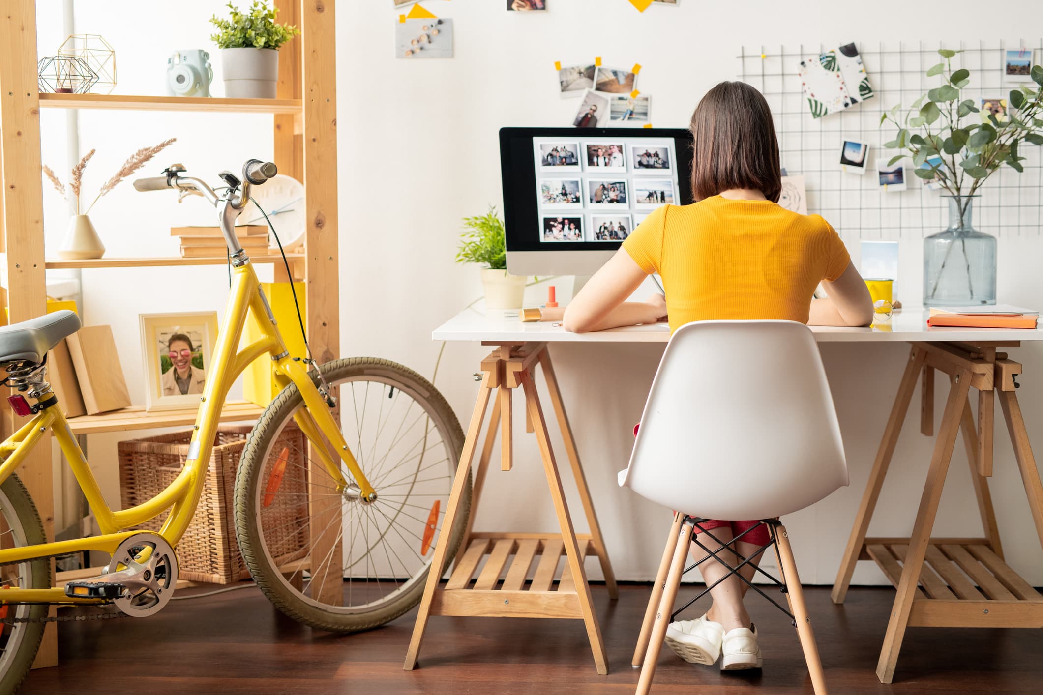 données, enfant, mots de passe, entreprise, télétravail