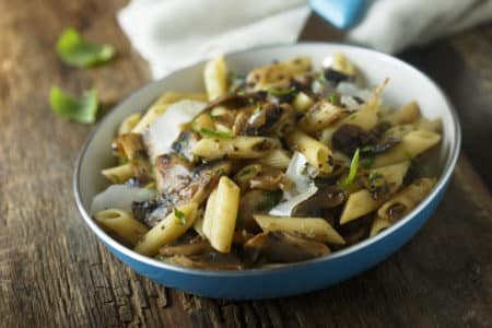 Penne aux champignons