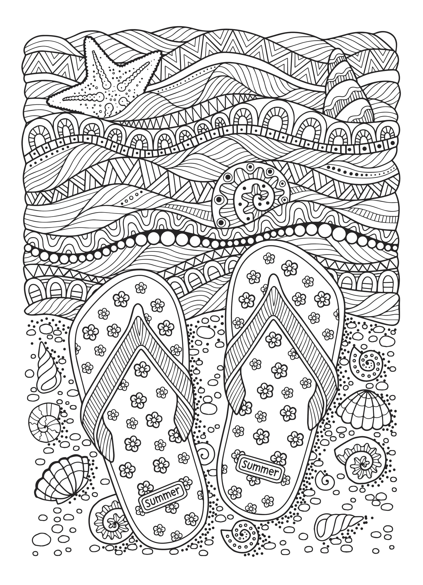 Anti-stress : notre sélection de coloriage à imprimer pour cet été !