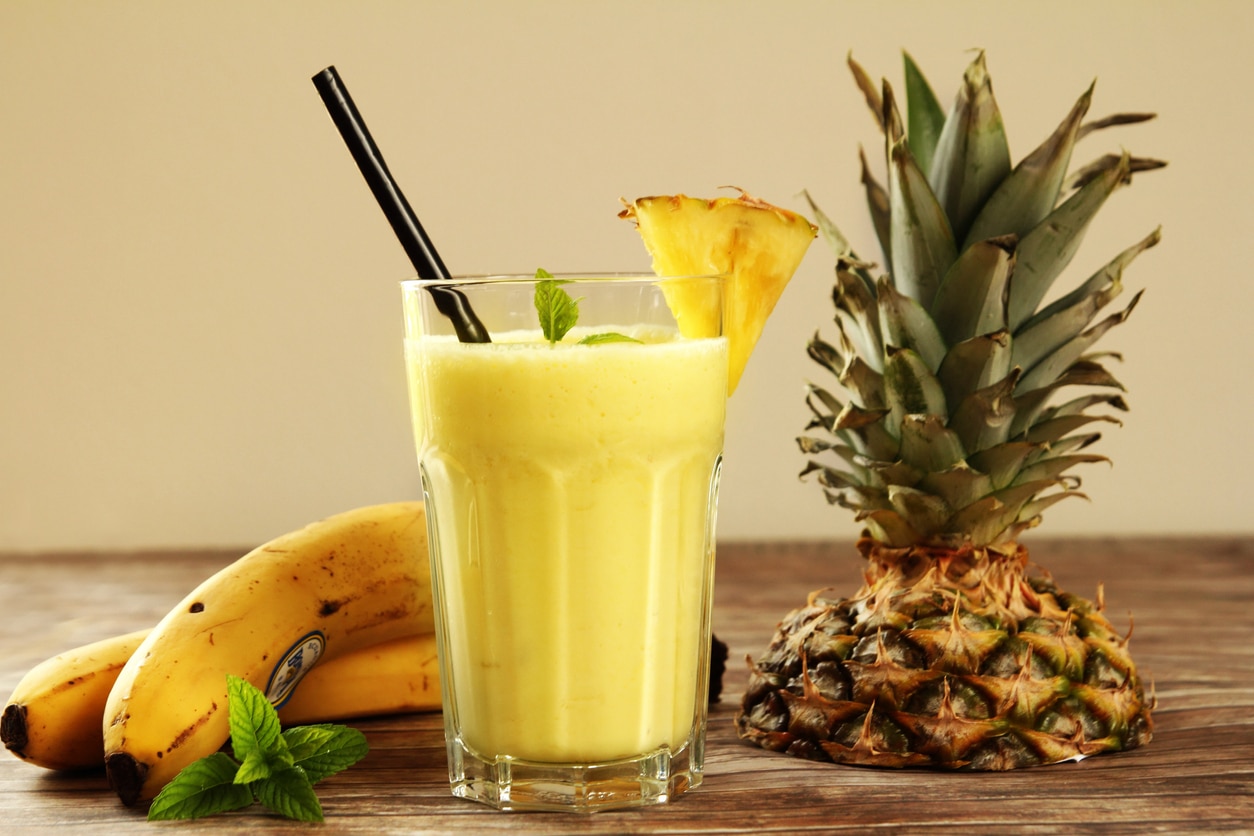 Le Smoothie Banane Ananas