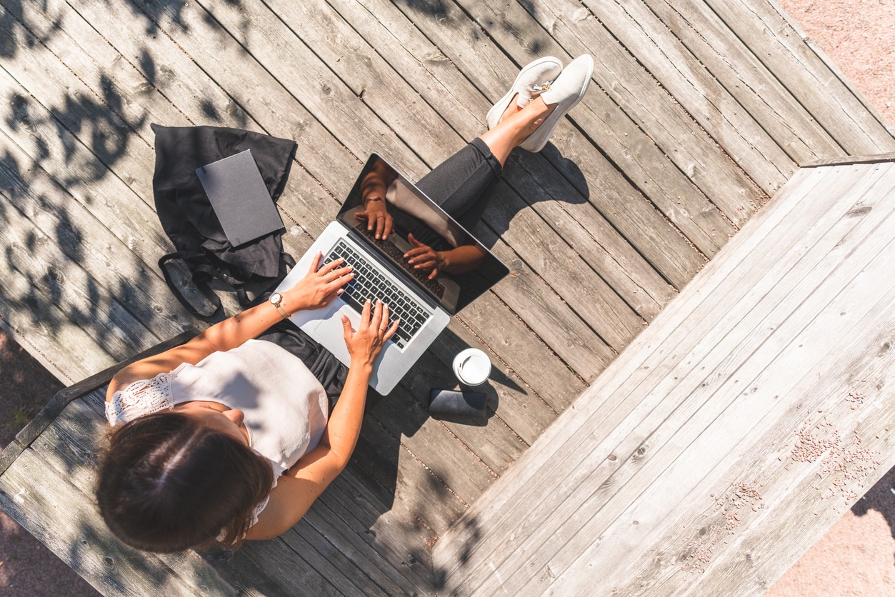 utilité, distance, travail, télétravail