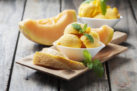 recette glace melon