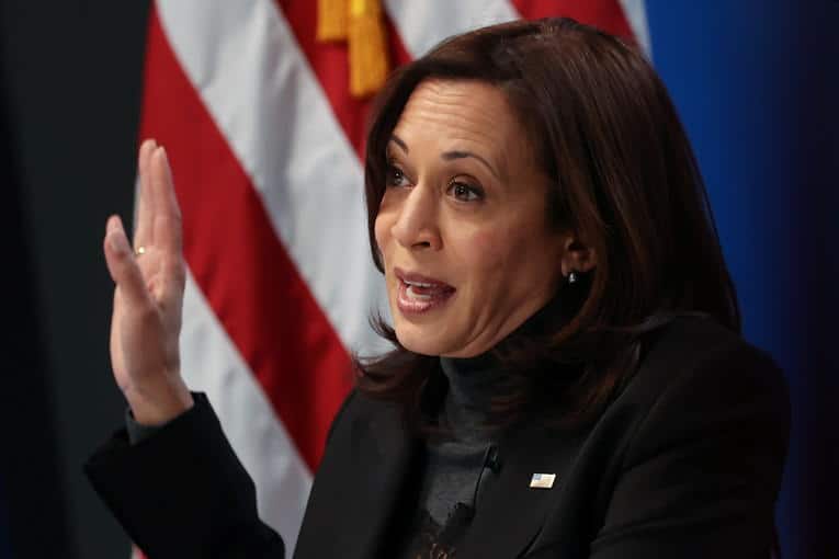 La vice-présidente américaine Kamala Harris