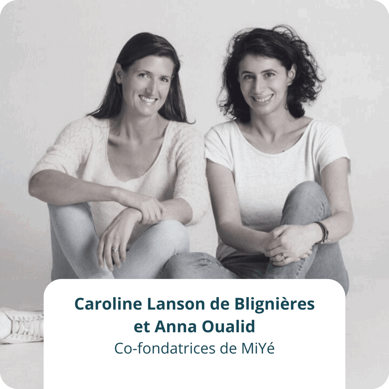 Caroline Lanson et Anna Oualid