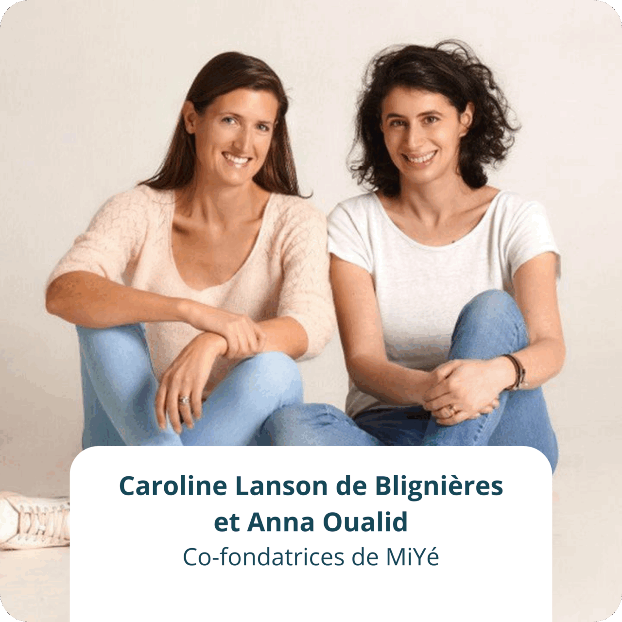 Caroline Lanson et Anna Oualid