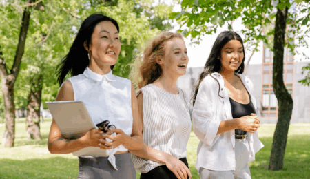 bien-être printemps femme active